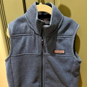 Boys Vineyard Vines Vest size 6 blue color